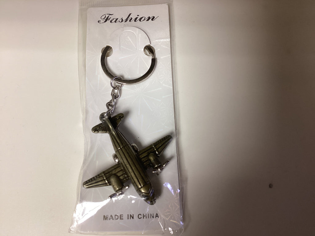 DC 3 Metal Key Chain