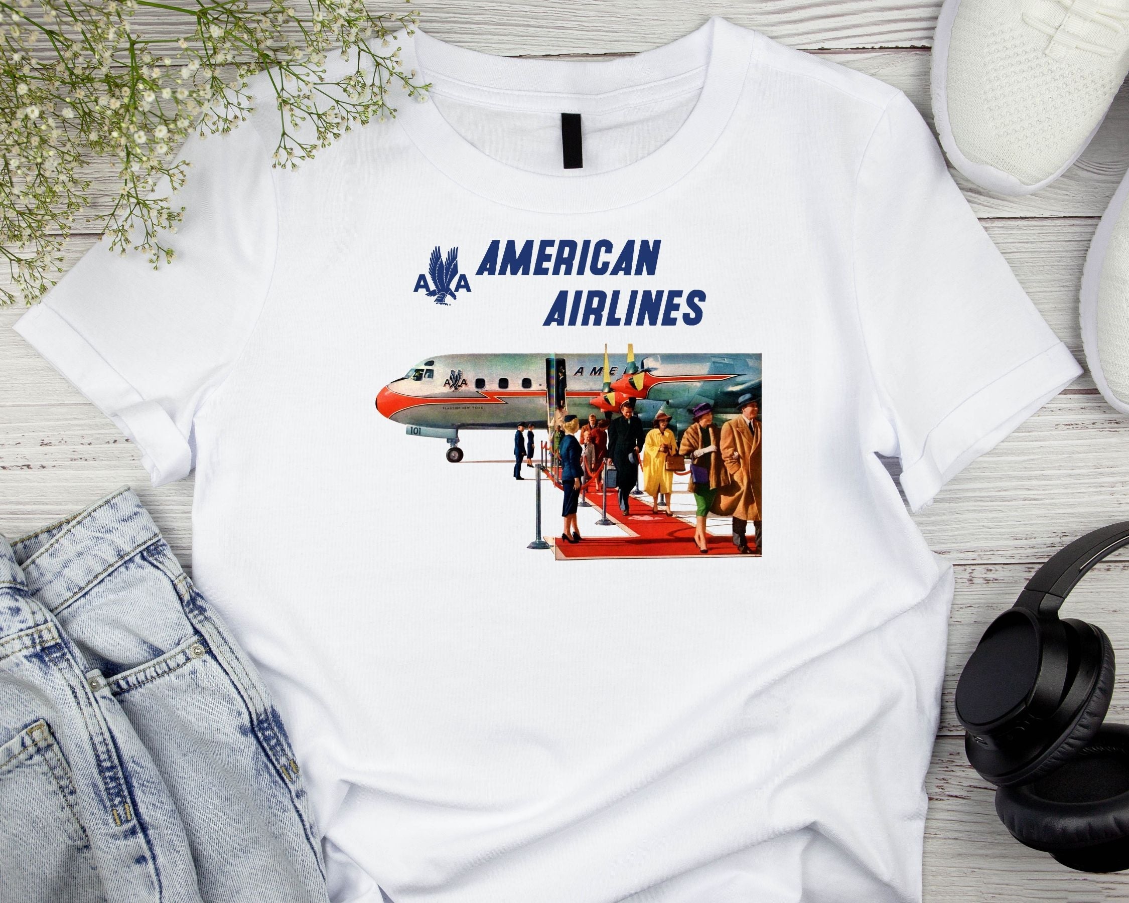AA Red Carpet - Unisex Softstyle T-Shirt / Hoodie / Sweatshirt Screen Printed