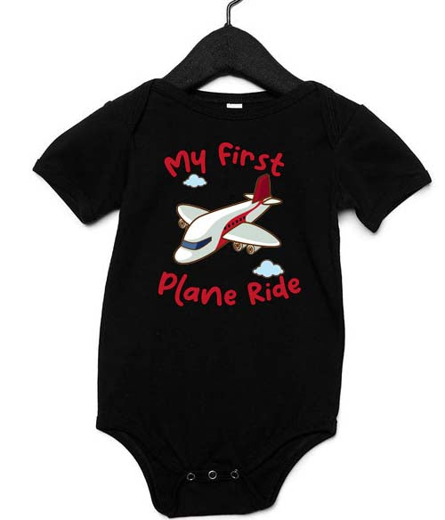 My First Plane Ride Infant Onesie