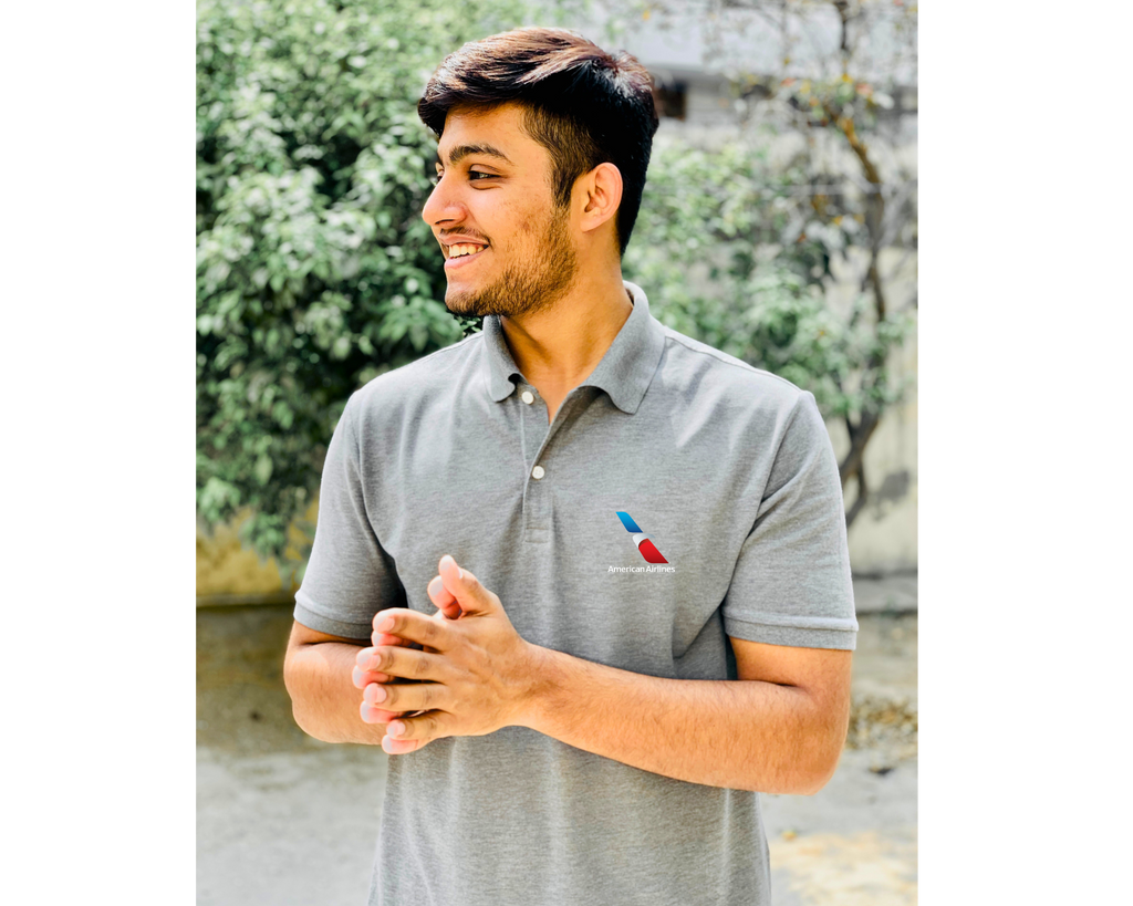 2013 AA Logo Cotton Embroidered Men's Polo