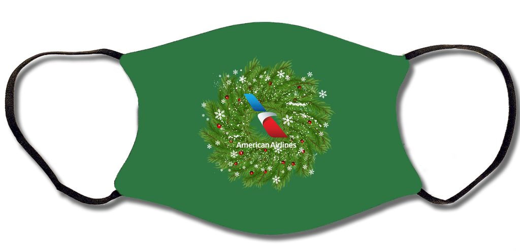 2013 AA Christmas Wreath Face Mask