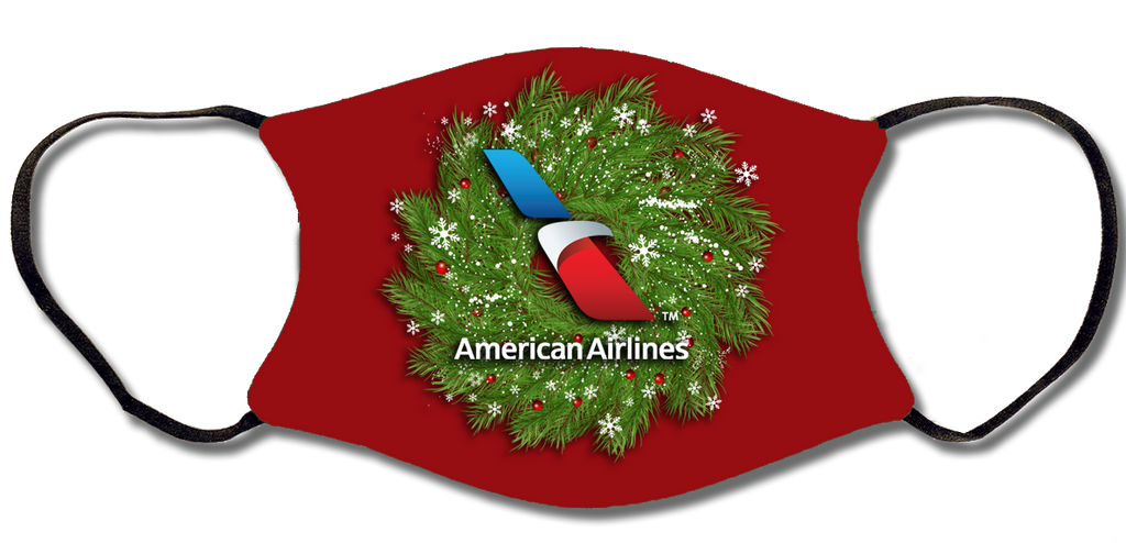 2013 AA Christmas Wreath Face Mask