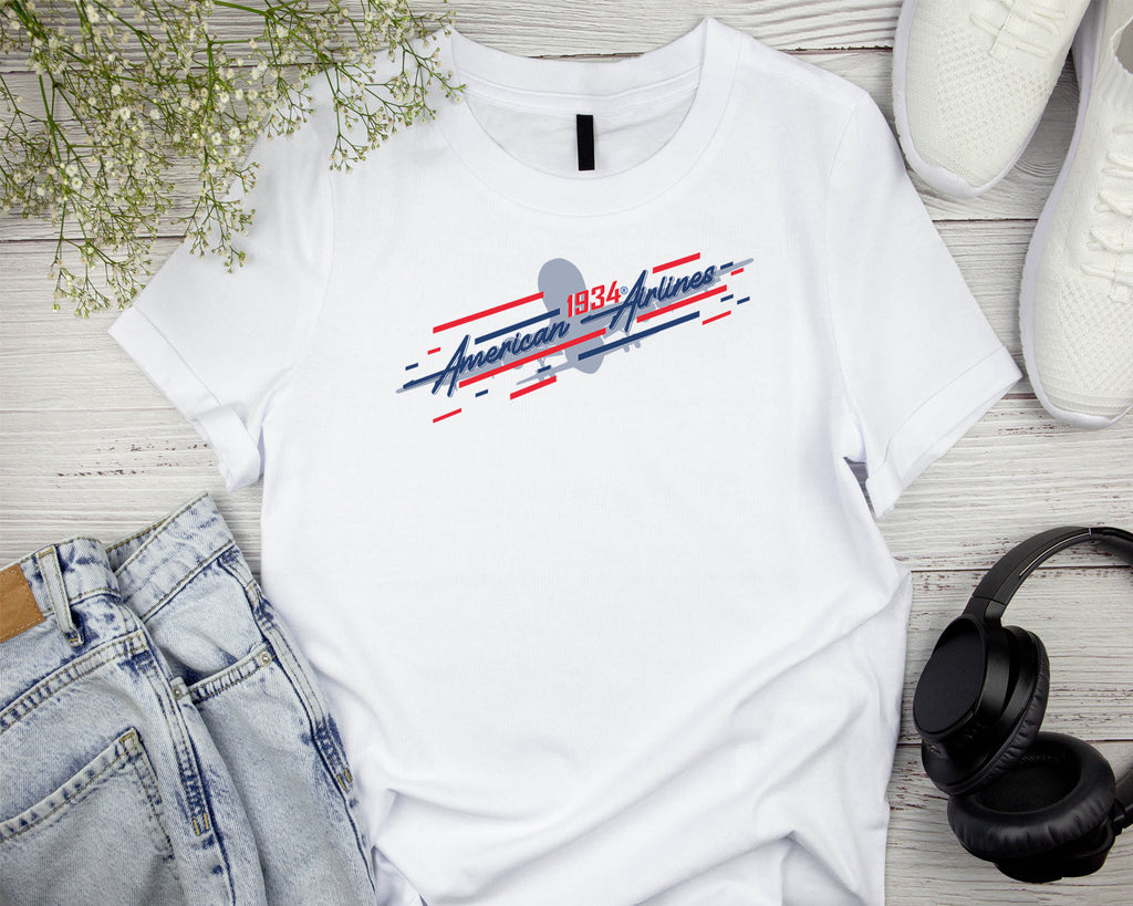 Vintage AA 1934 Plane T-Shirt