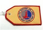 Embroidered Vintage Eastern Logo Bag Tag
