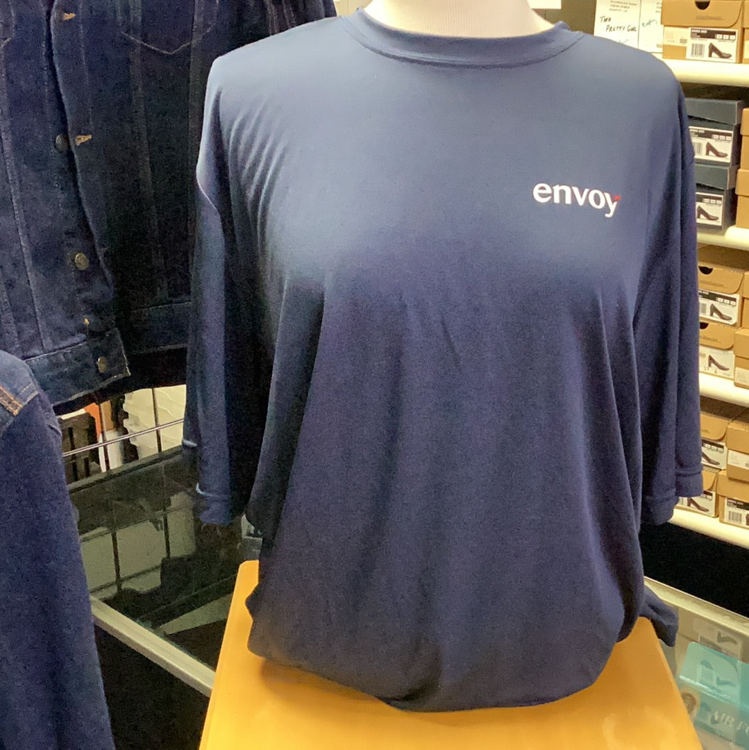 Envoy Airlines Logo Wicking T-Shirt Short Sleeve