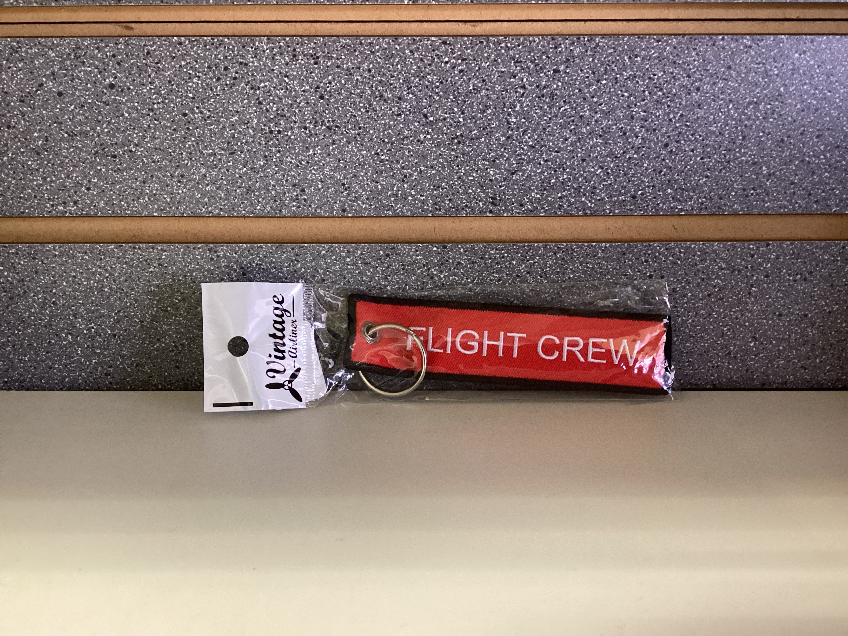 Embroidered Flight Crew Key Tag