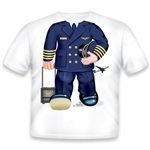 Add A Kid Male Toddler Pilot T-shirt