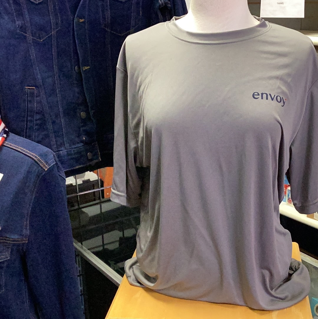 Envoy Airlines Logo Wicking T-Shirt Short Sleeve
