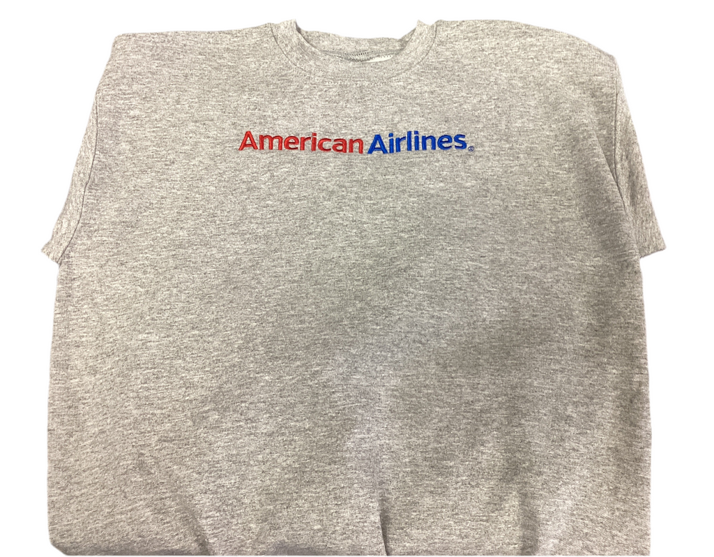 Kids American Airlines - Sport Grey - Full Chest Sweatshirt