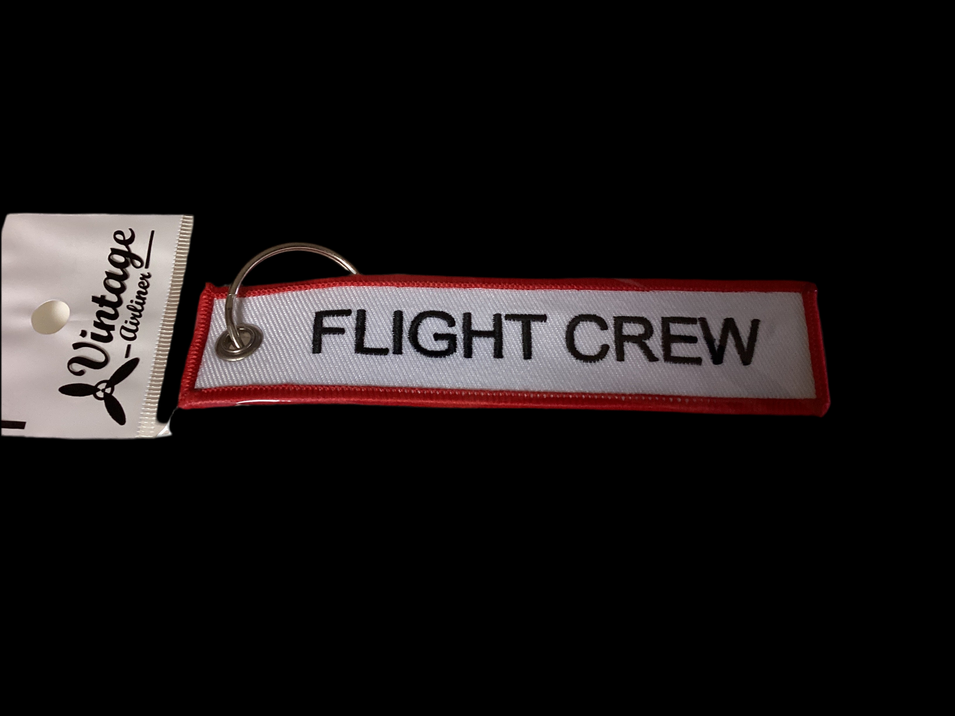 Embroidered Flight Crew Key Tag