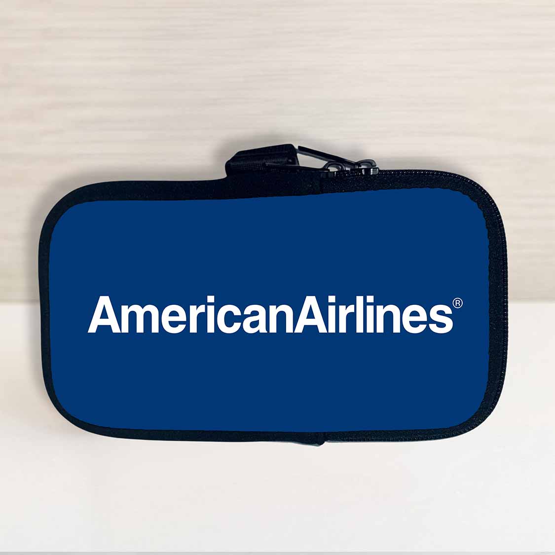 American Airlines Blue Travel Pouch