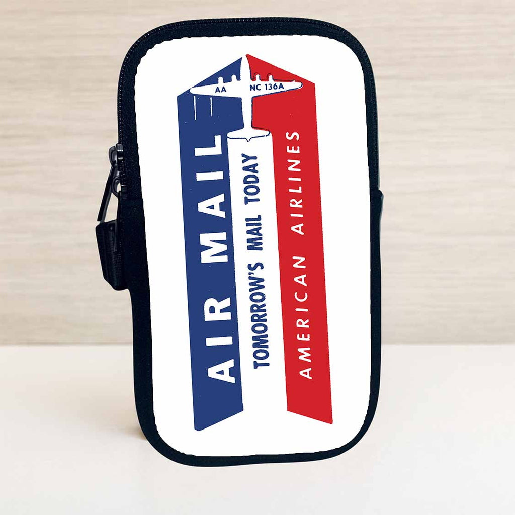 American Airlines Air Mail Sticker Travel Pouch