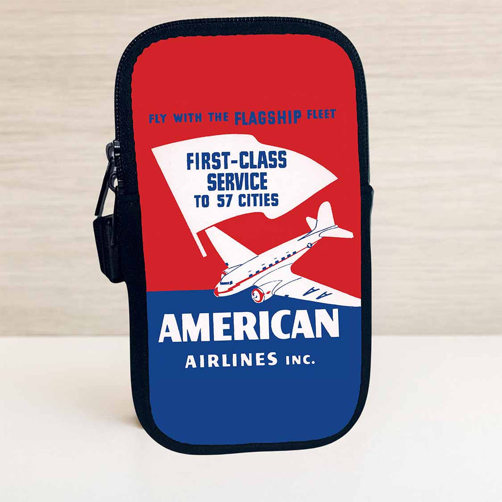 American Airlines DC3 First Class Service Travel Pouch