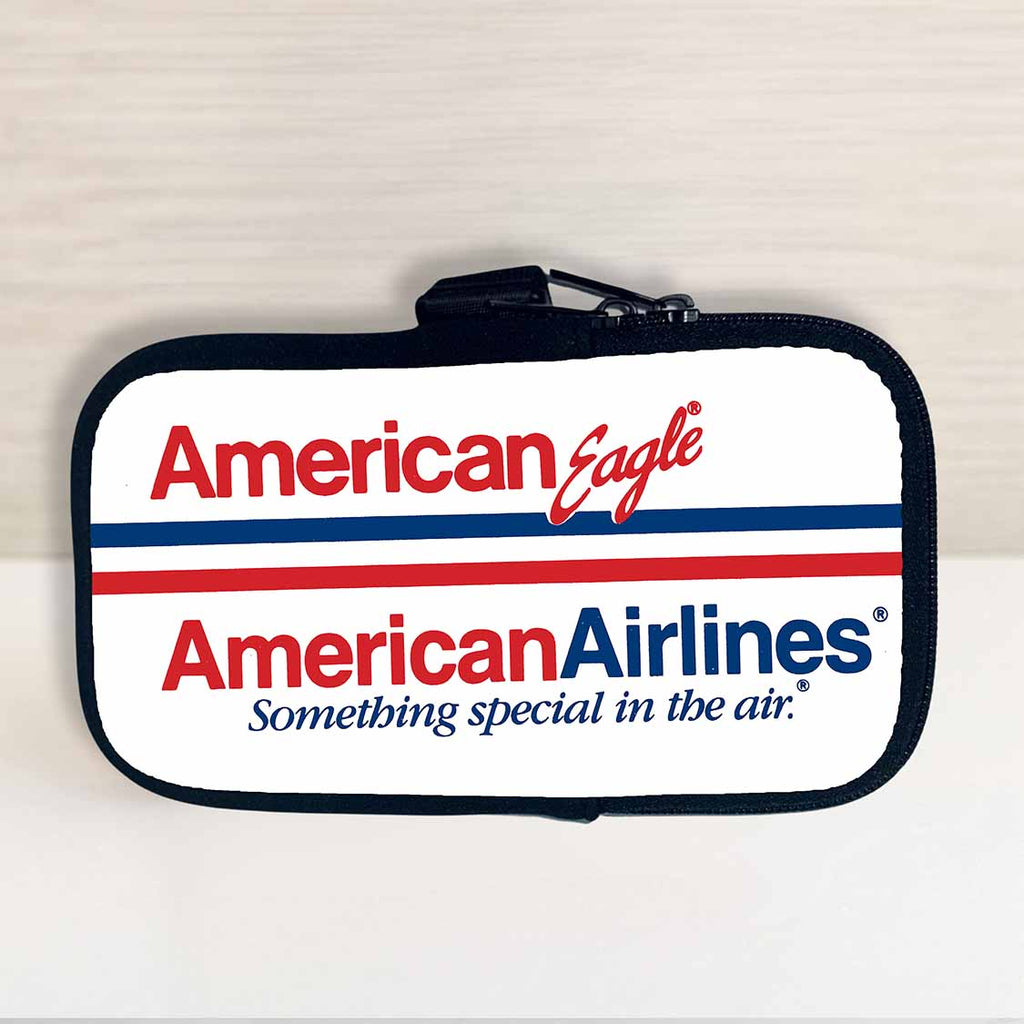 American Eagle with American Airlines Logos Travel Pouch