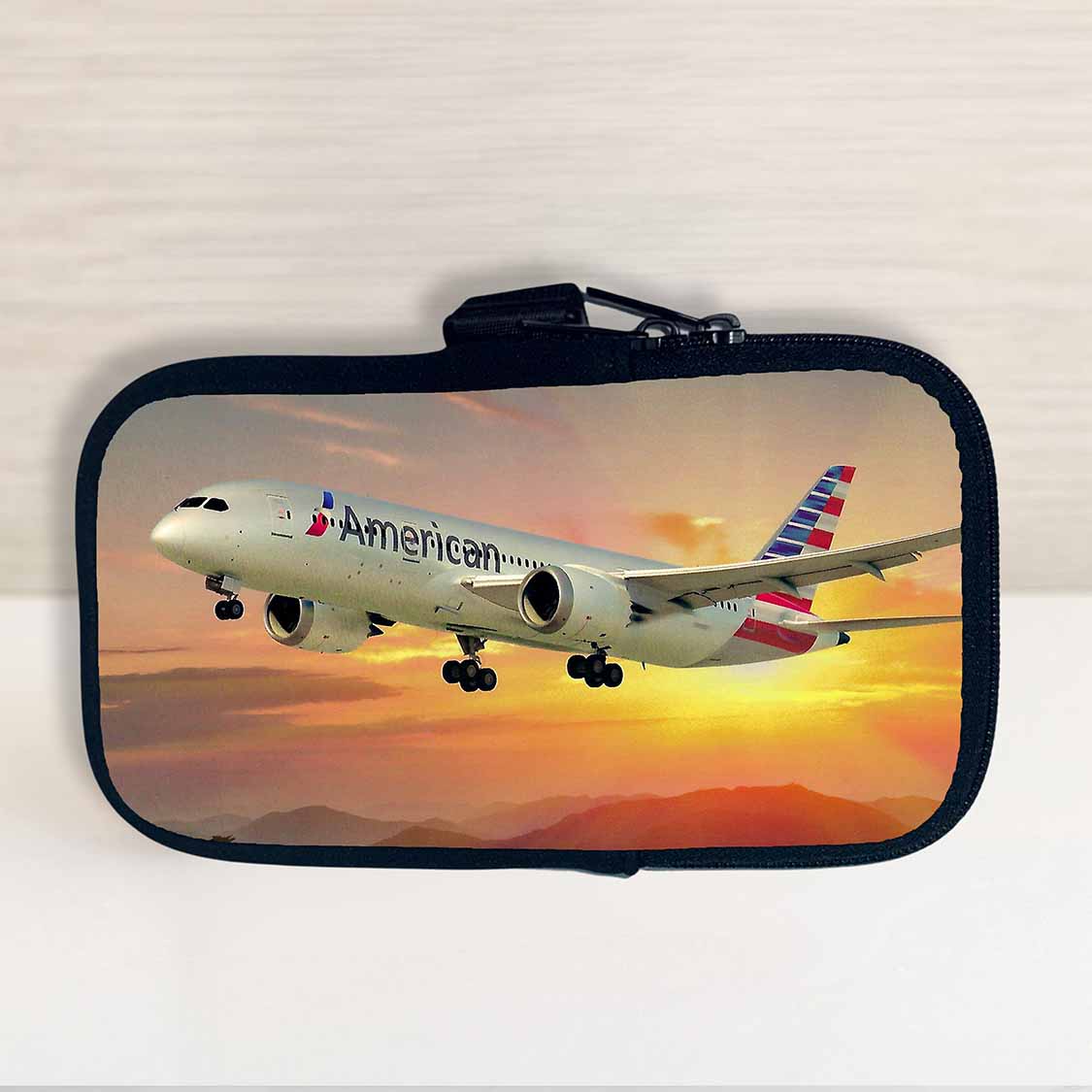 American Airlines 787 Travel Pouch