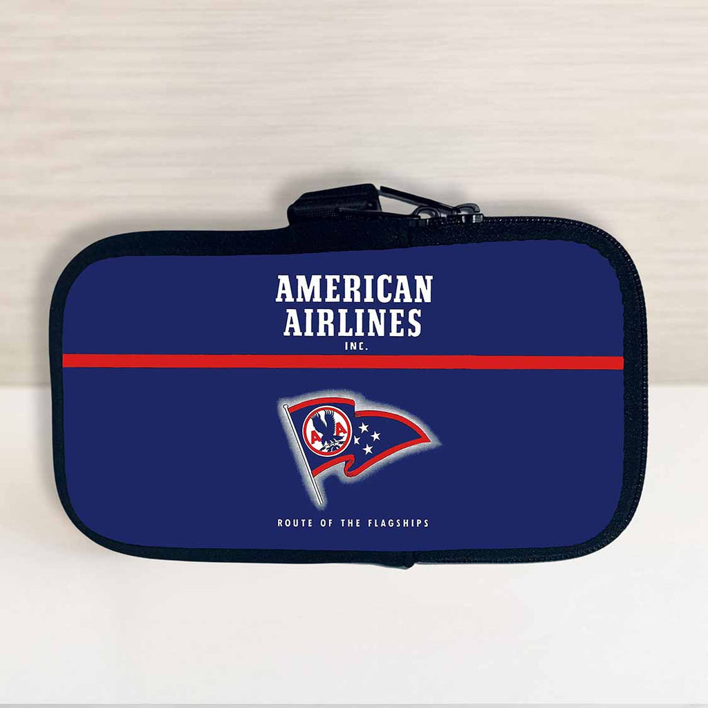 American Airlines Flagship Ticket Jacket Travel Pouch