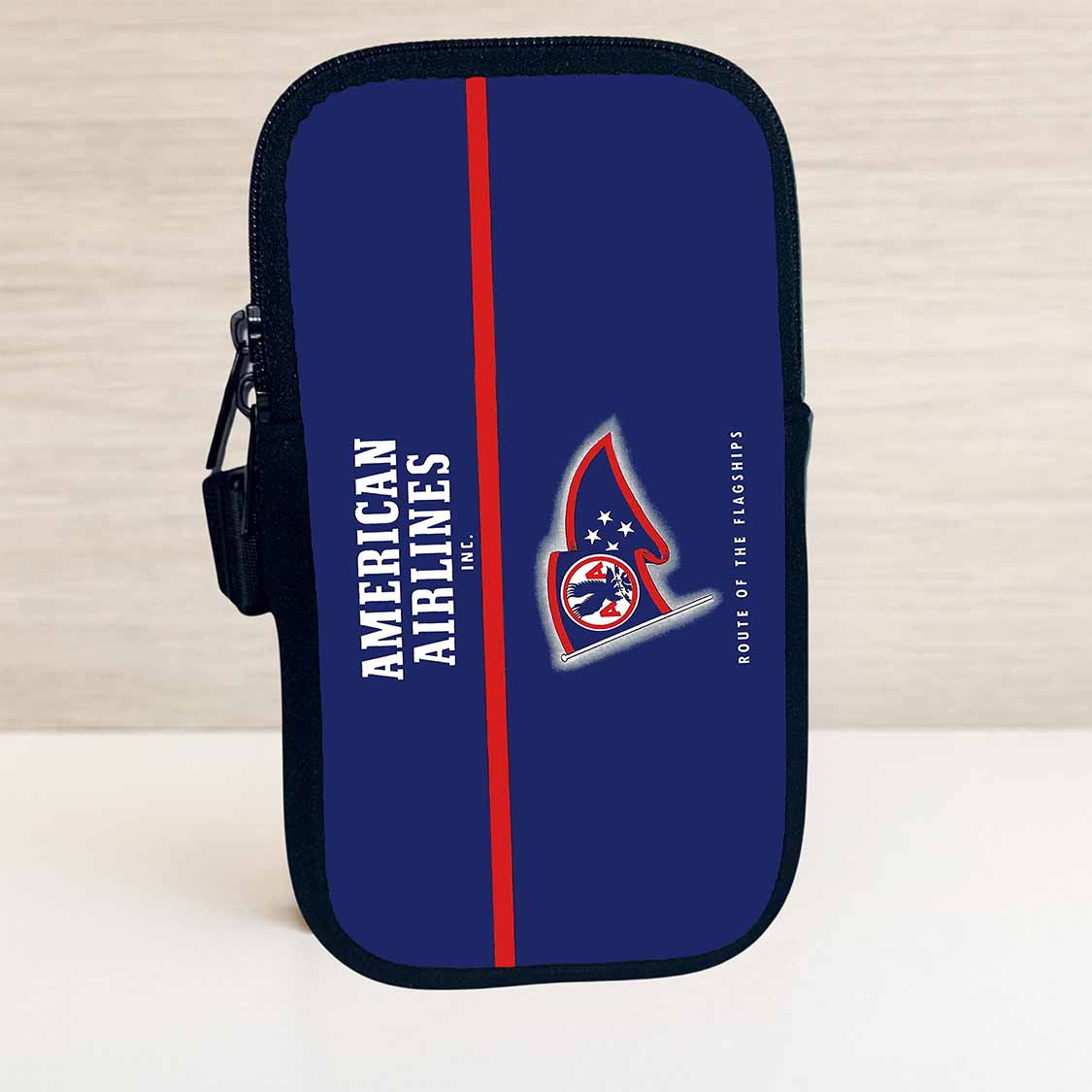 American Airlines Flagship Ticket Jacket Travel Pouch