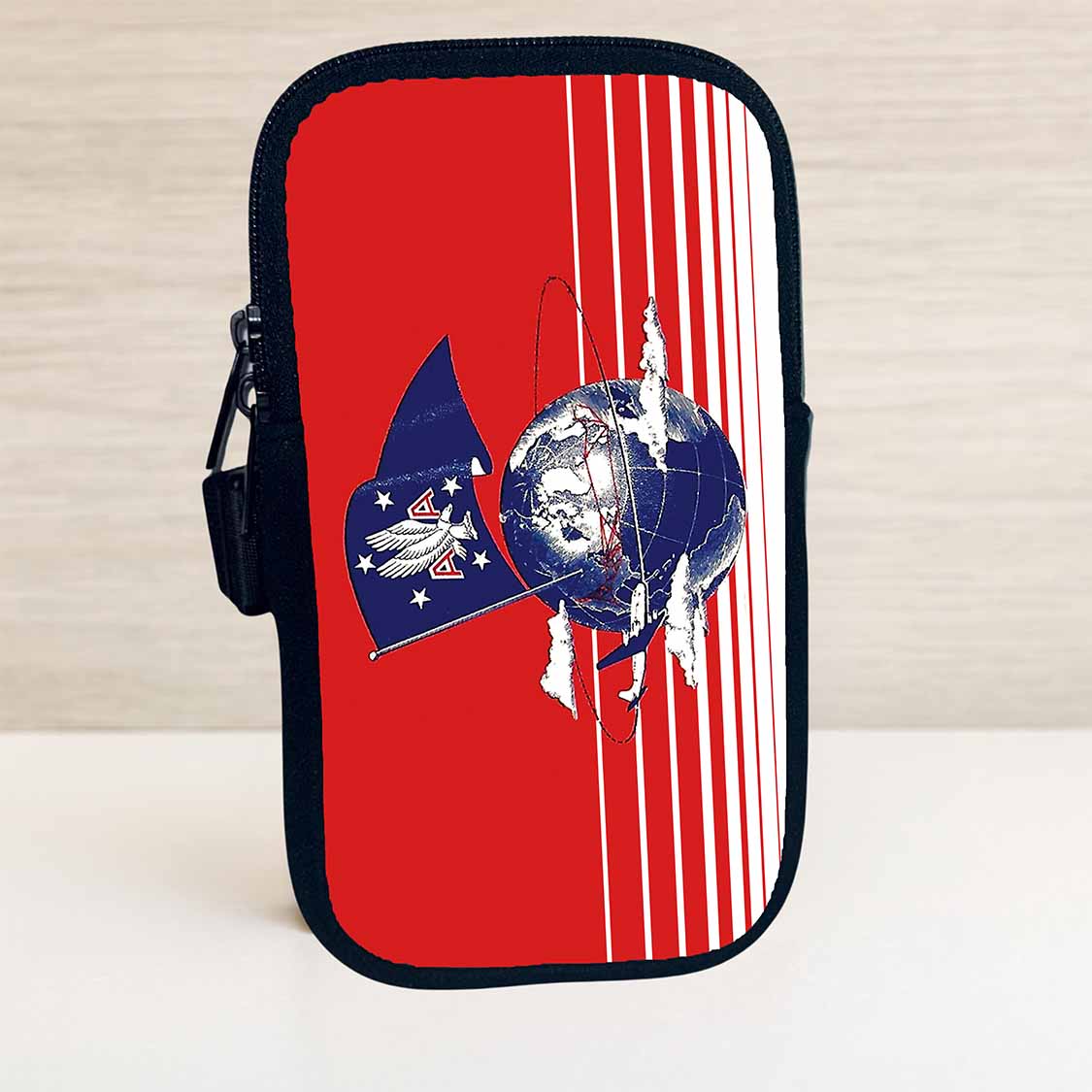 American Airlines 1946 Ticket Jacket Cover Travel Pouchu