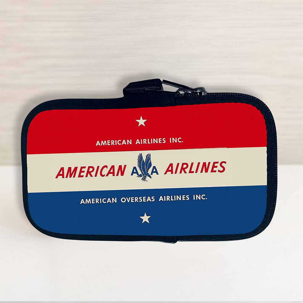 AA 1940's AOA Bag Sticker Travel Pouch
