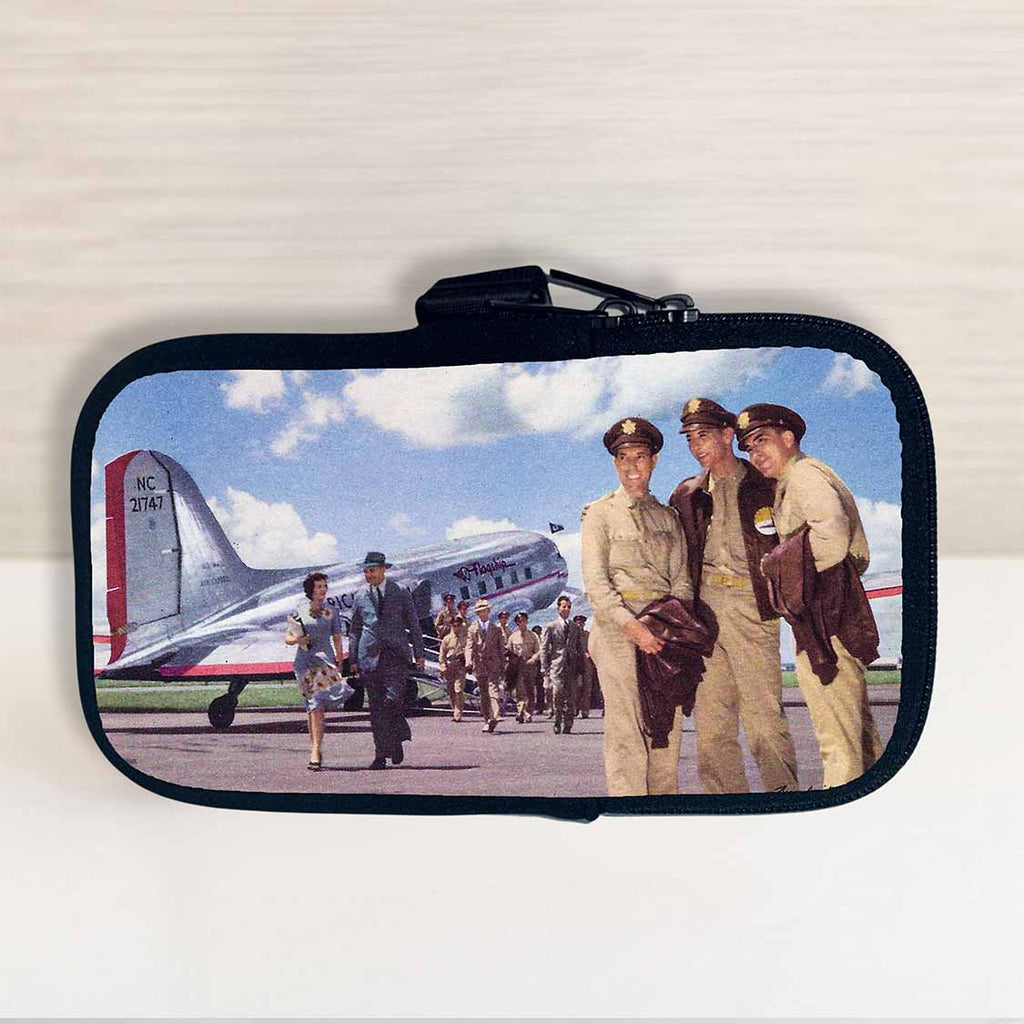 AA Flight Vintage Travel Pouch