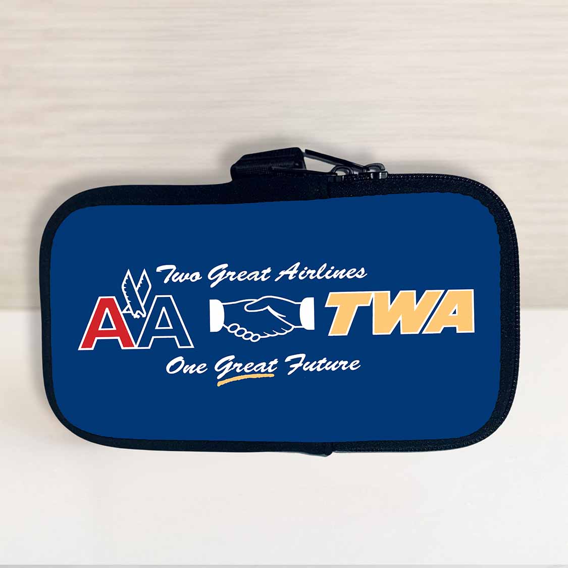 American Airlines/TWA Merger Travel Pouch