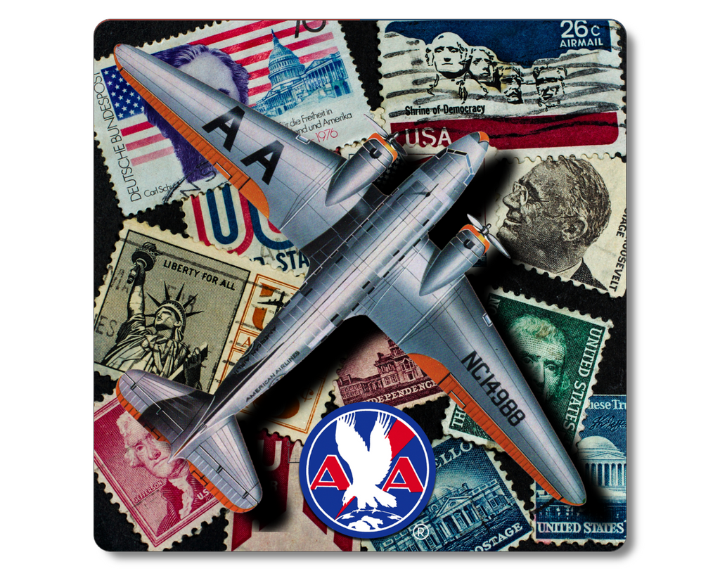 AA 1934 Stamped Sandstone Coaster