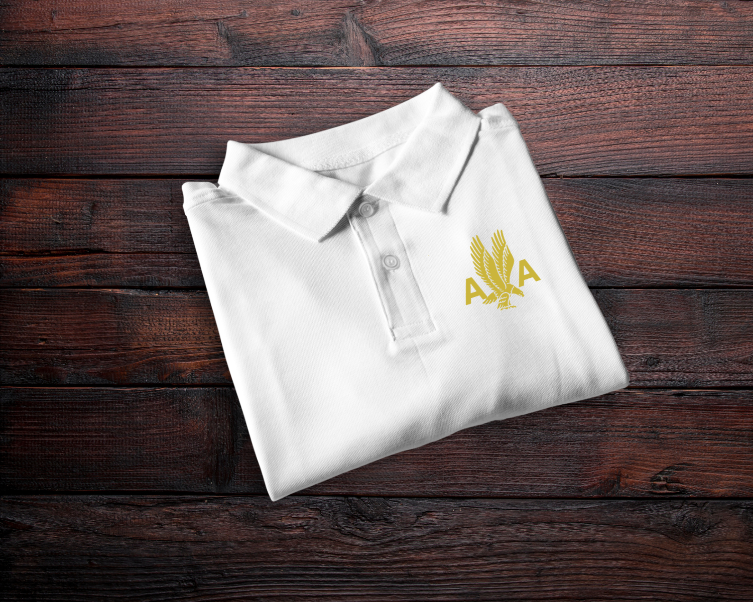 AA 1940 Logo Embroidered Wicking Polo