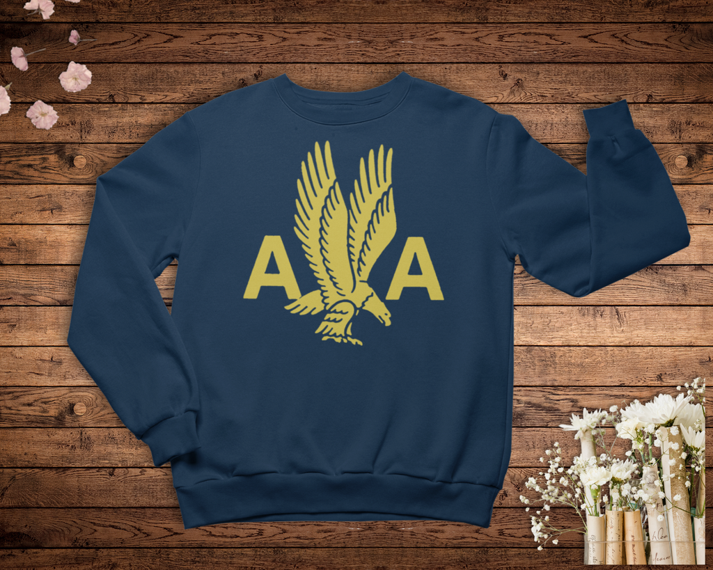 AA 1940's Logo - Full Chest - Embroidered Sweatshirt