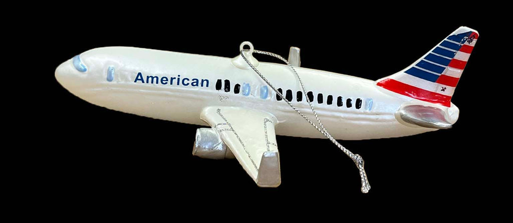 New AA Livery Airplane Christmas Ornament