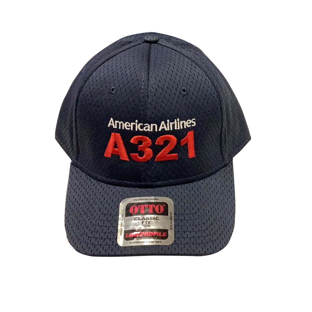 AA A321 Mesh Cap-Navy