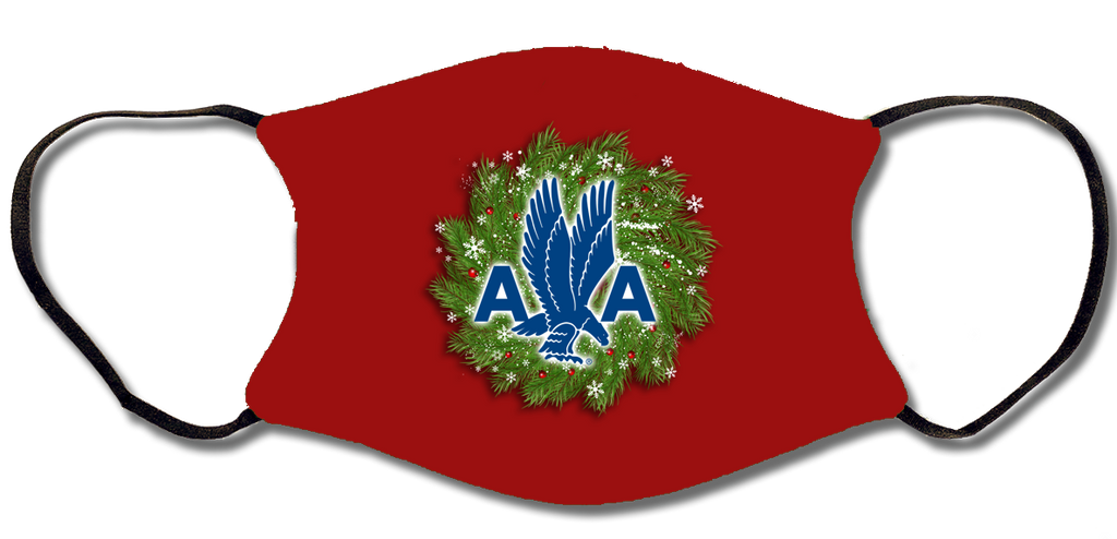 AA Eagle Christmas Face Mask