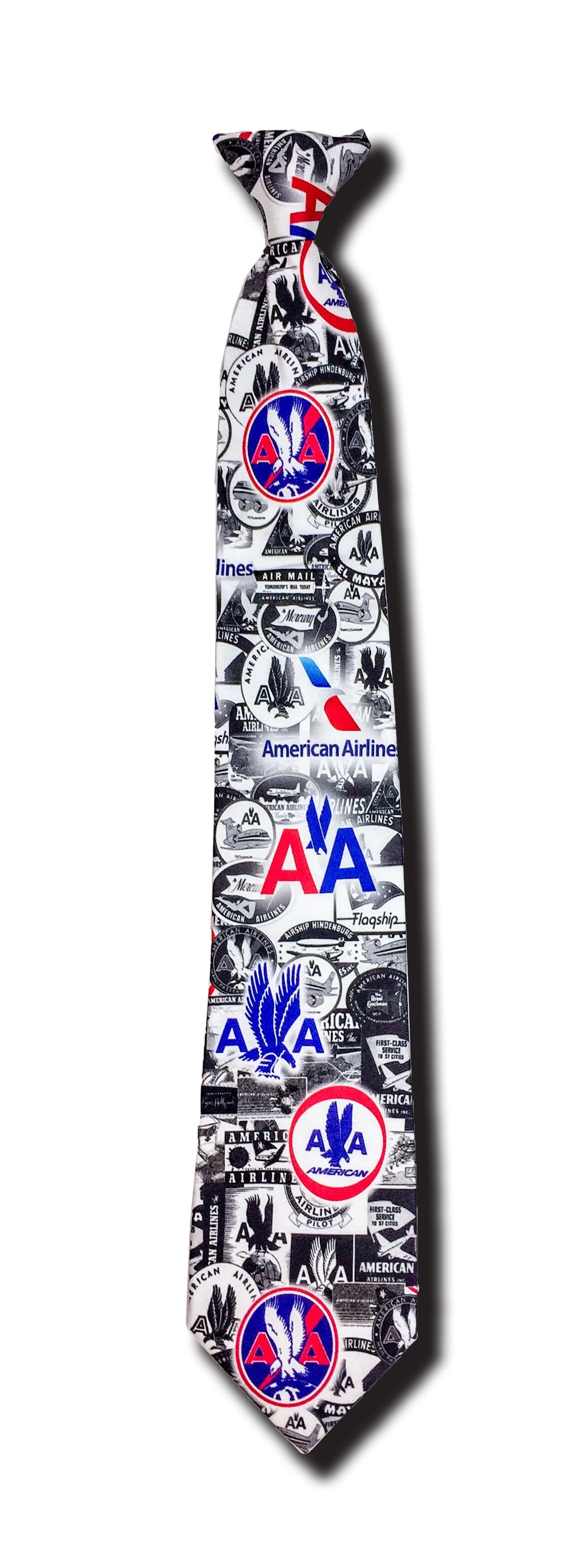 Legacy American Airlines Logos Tie (AA Logo's Only)