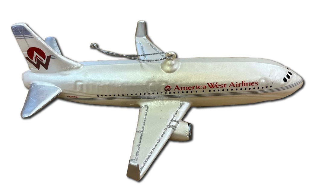 Old AA Livery Airplane Christmas Ornament