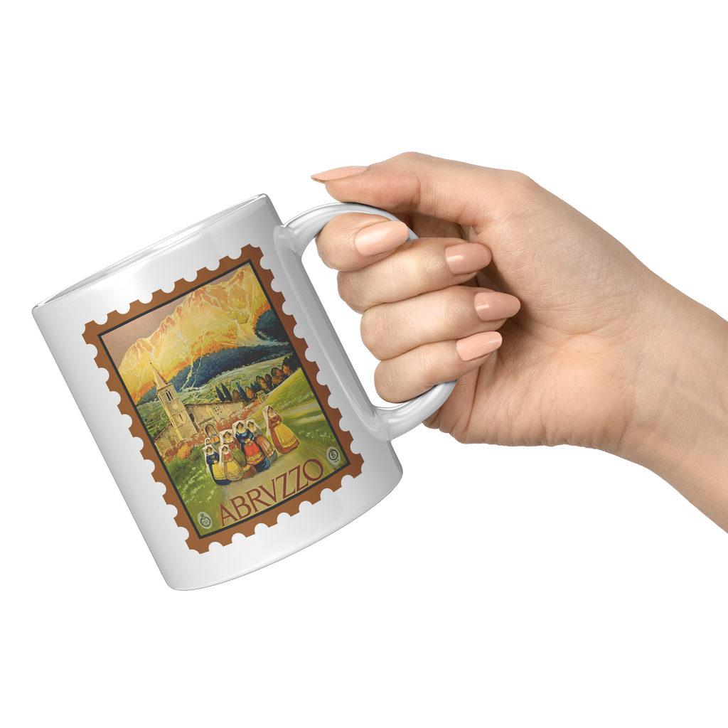 Abruzzo_Italy_Travel_Poster_Coffee_Mug_11oz_White_RH_Model_Mockup.png