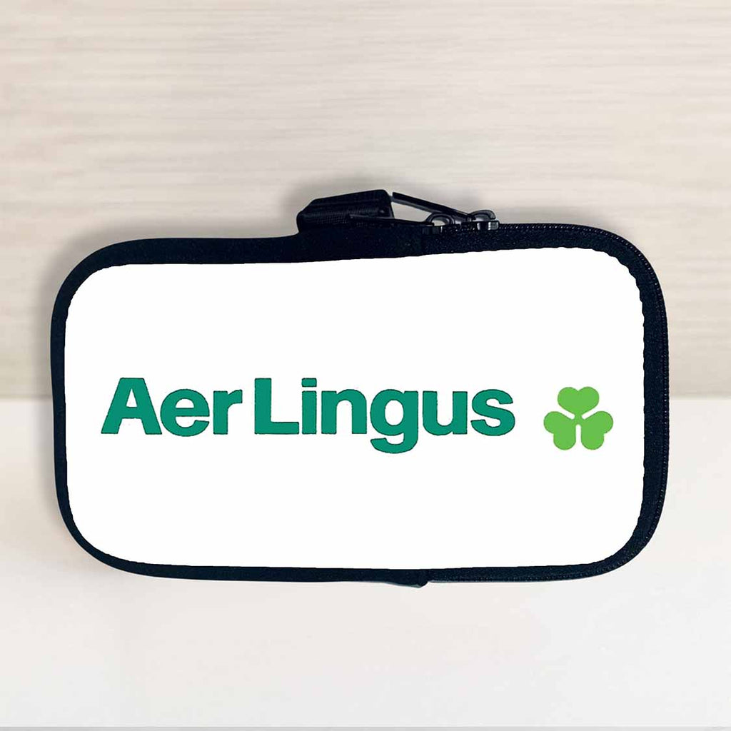 the Aer Lingus Logo Travel Pouch