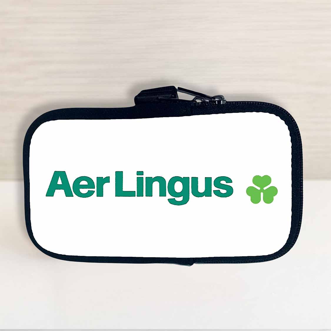 the Aer Lingus Logo Travel Pouch