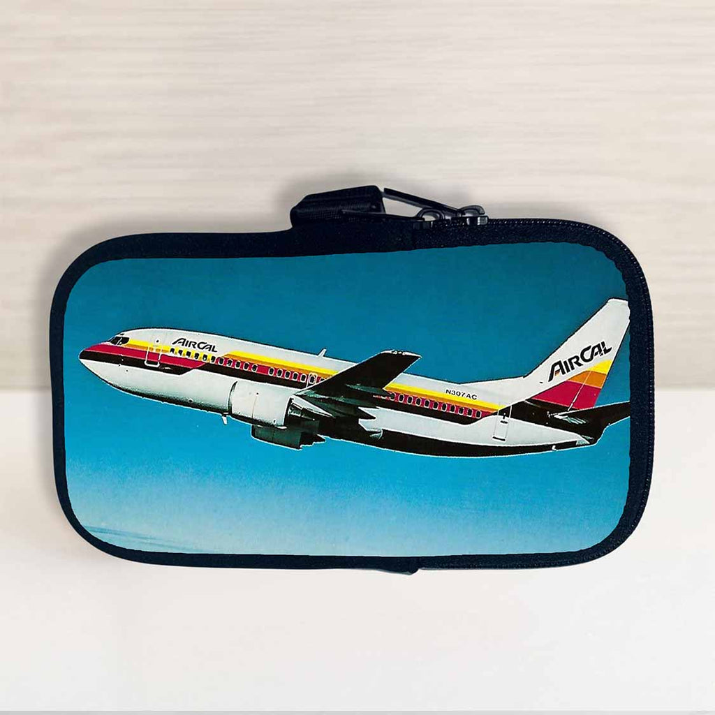 Air Cal Flying Airplane Travel Pouch