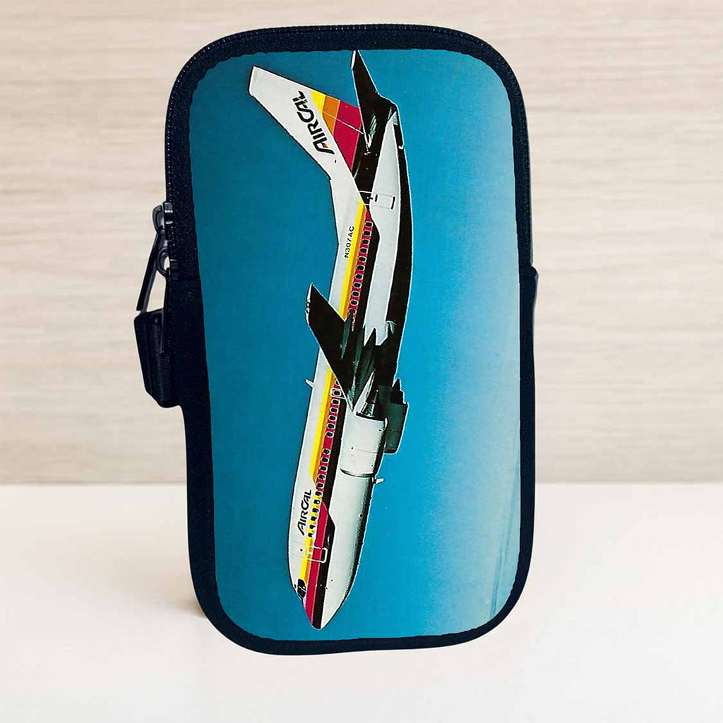 Air Cal Flying Airplane Travel Pouch