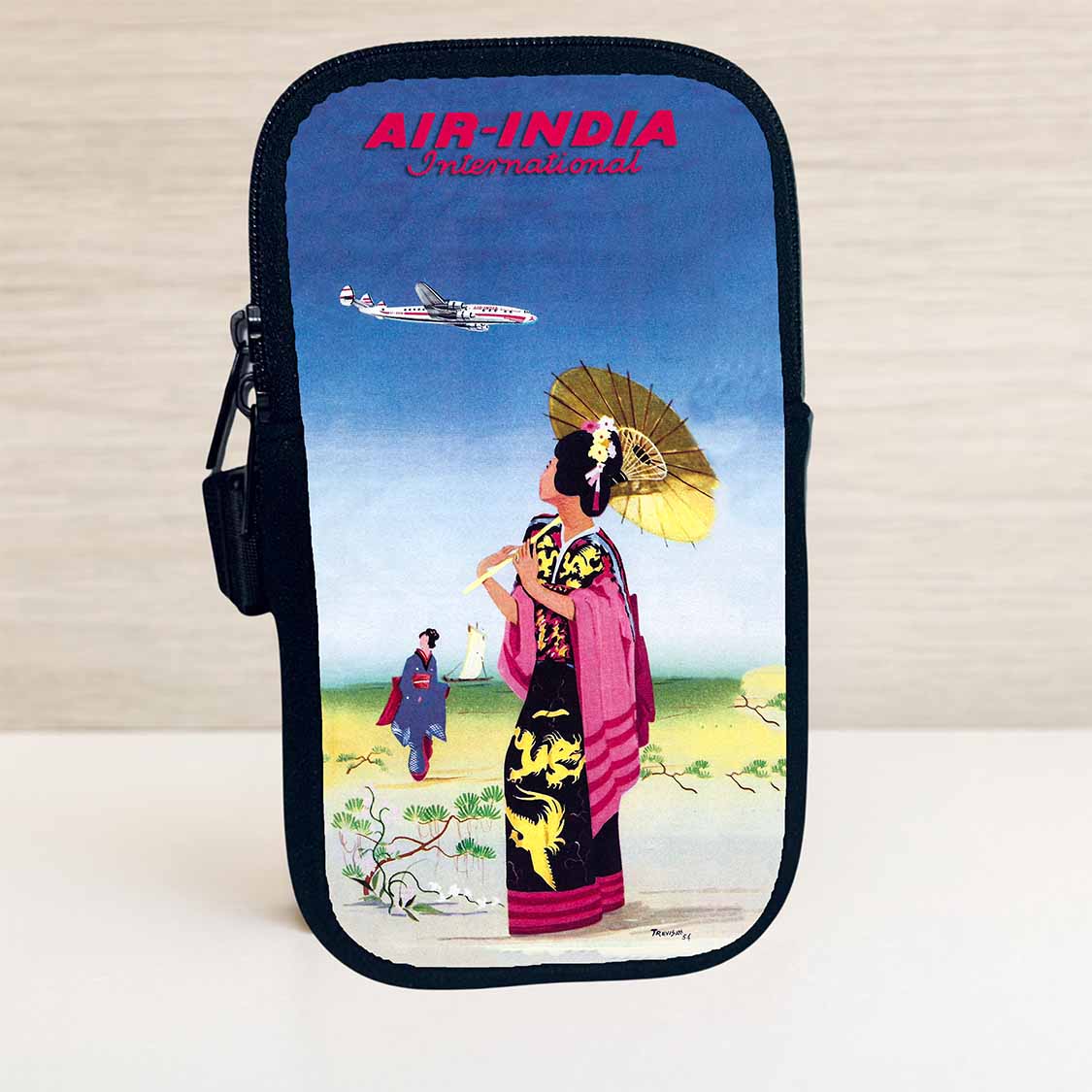 Air India Vintage Travel Pouch