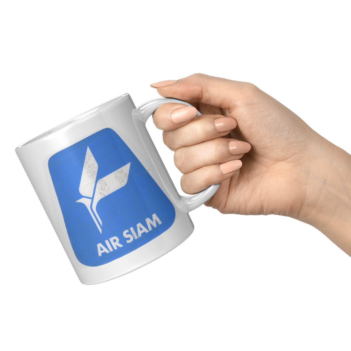 Air_Siam_Vintage_Blue_Bag_Sticker_11oz_C_11oz_White_RH_Model_Mockup.png_16299332