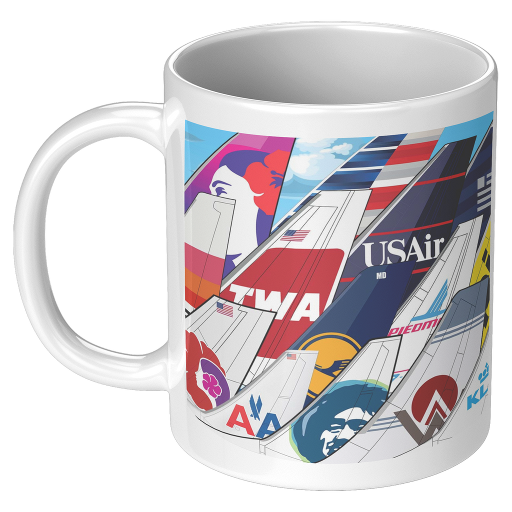 Airline_Tails_Collage_-_Aviation_Fan_Per_11oz_White_LH_Mockup.png