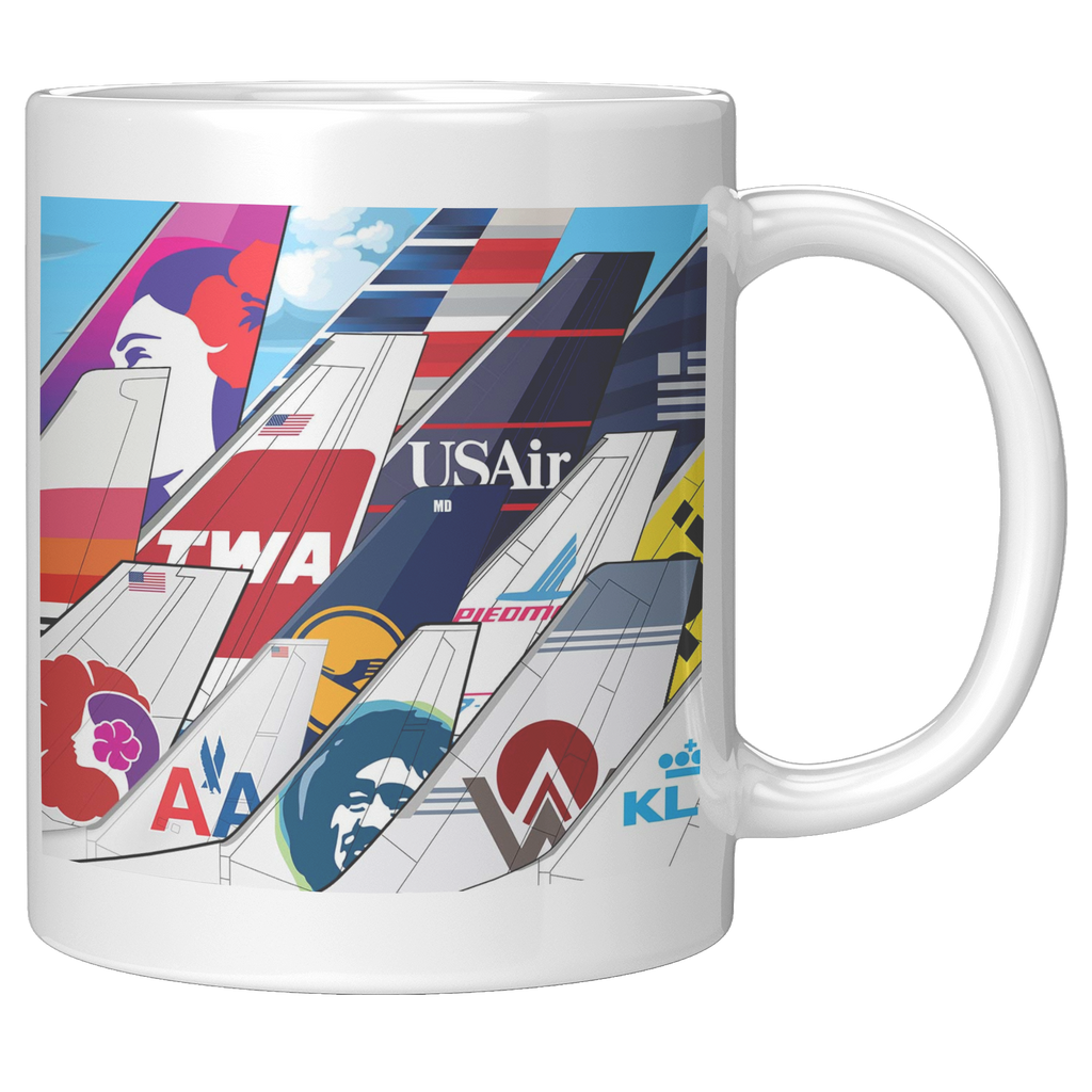 Airline_Tails_Collage_-_Aviation_Fan_Per_11oz_White_RH_Mockup.png