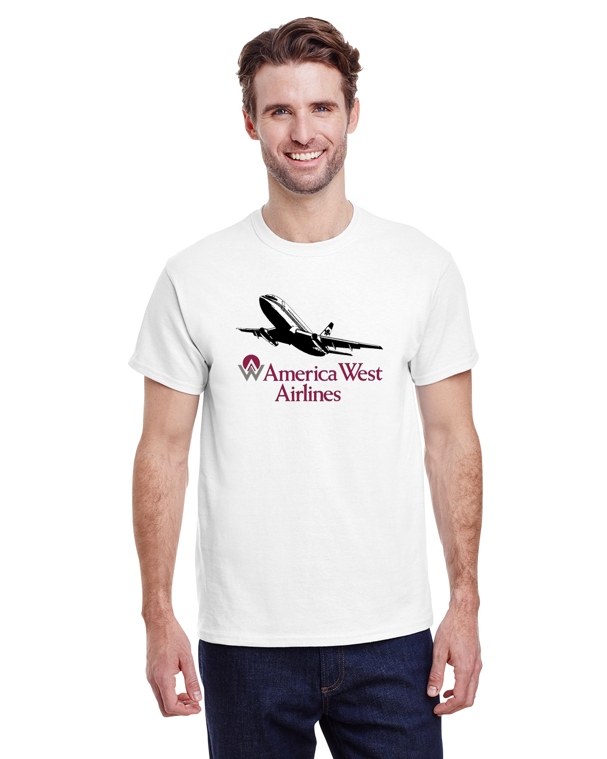 America West Logo T-shirt