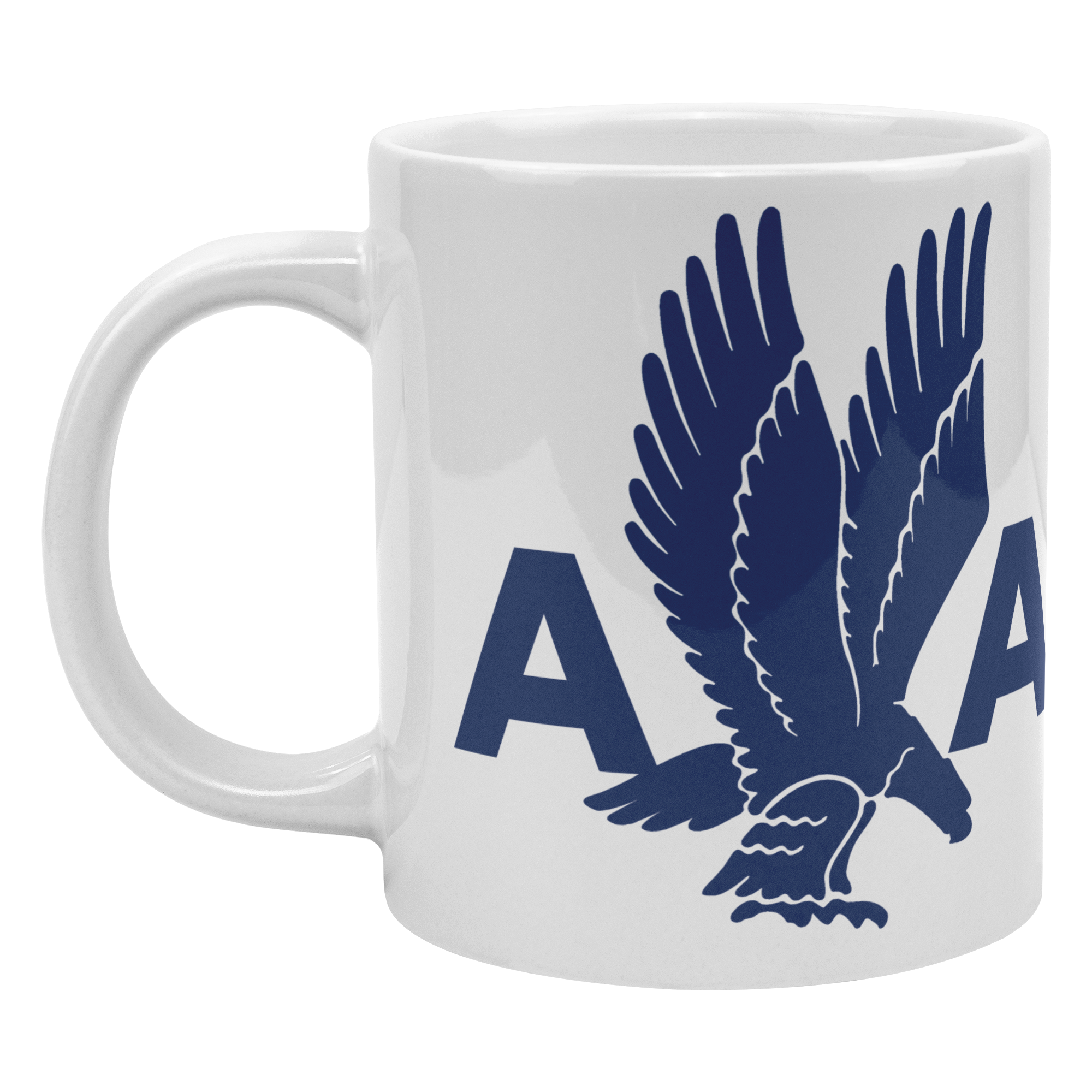 American Airlines 1940s Eagle Logo 20oz Coffee Mug - Vintage Aviation Gift