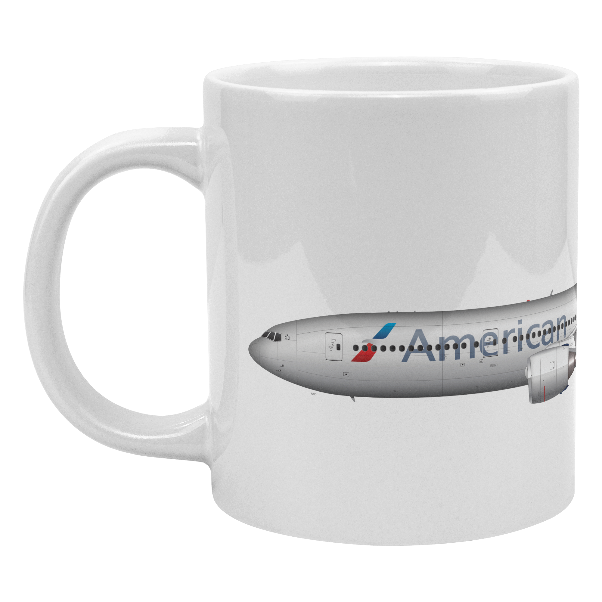 American Airlines 777 New Livery 20oz Coffee Mug - Ideal Aviation Gift