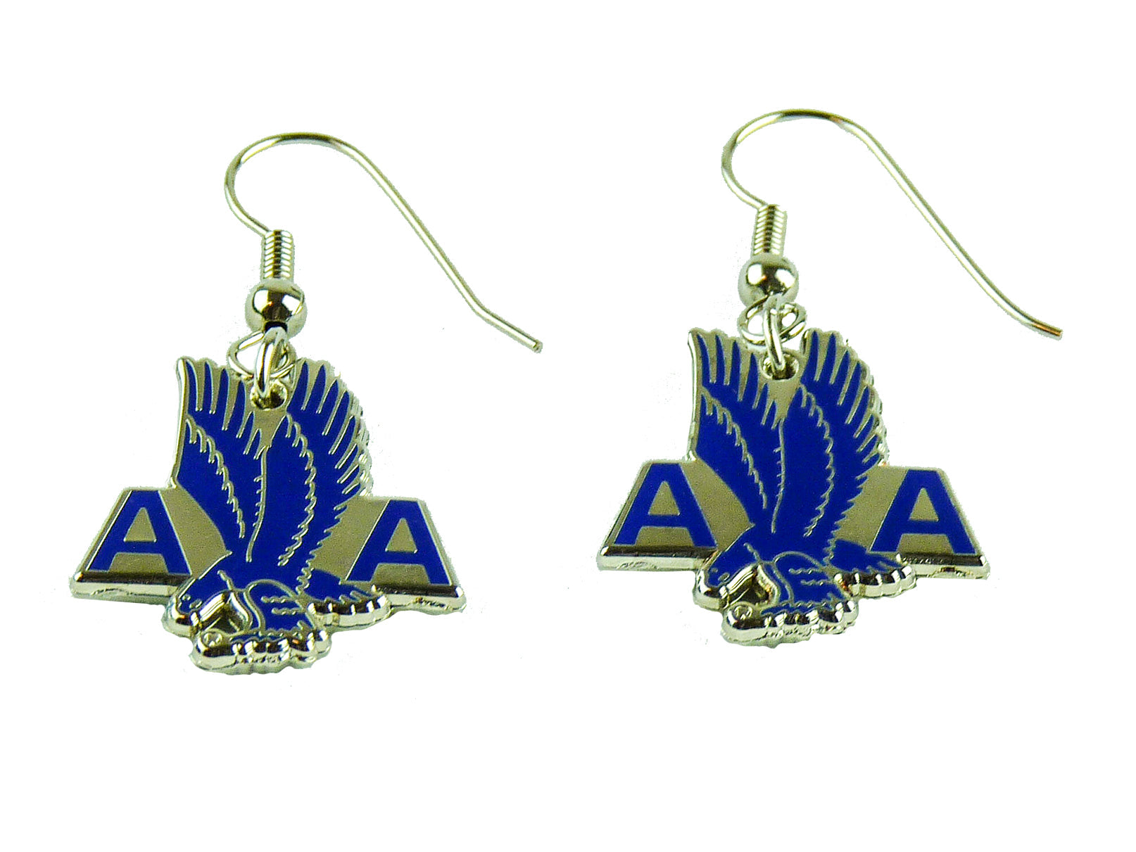 American Airlines Old Eagle Logo Earrings