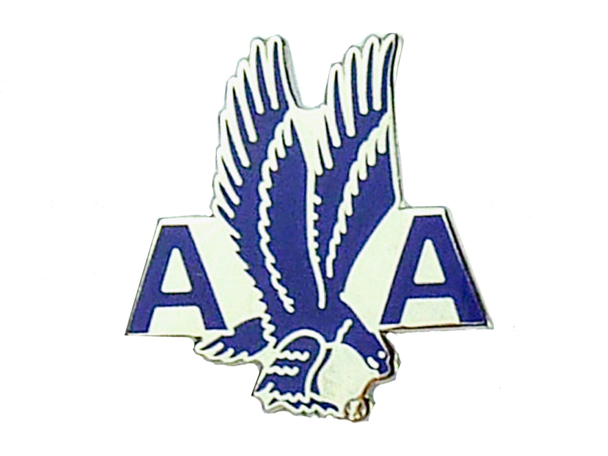 American Airlines Blue 40’s Eagle Logo Tie Bar and Tie Pin