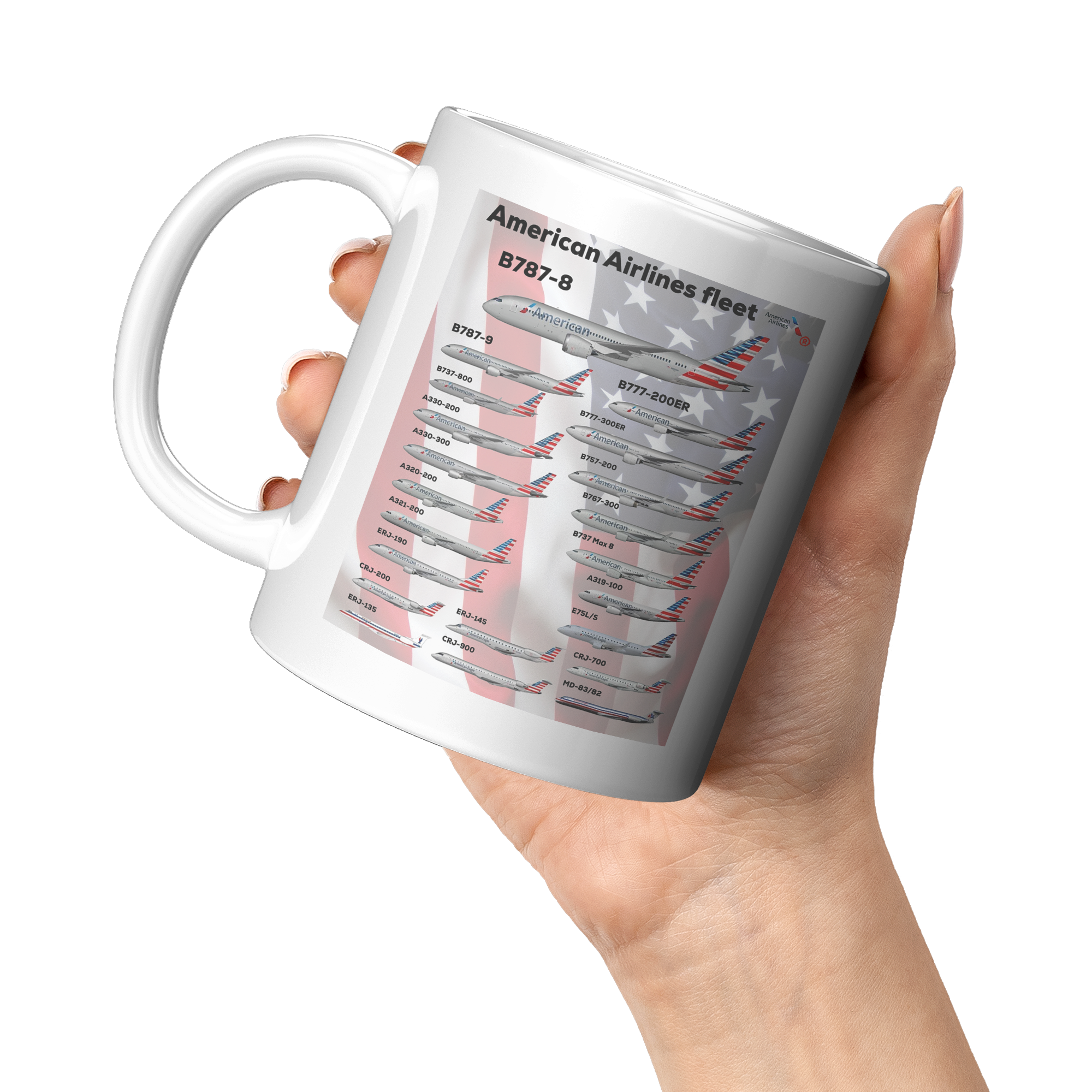 American_Airlines_Fleet_Chart_Coffee_Mug_11oz_White_LH_Model_Mockup.png
