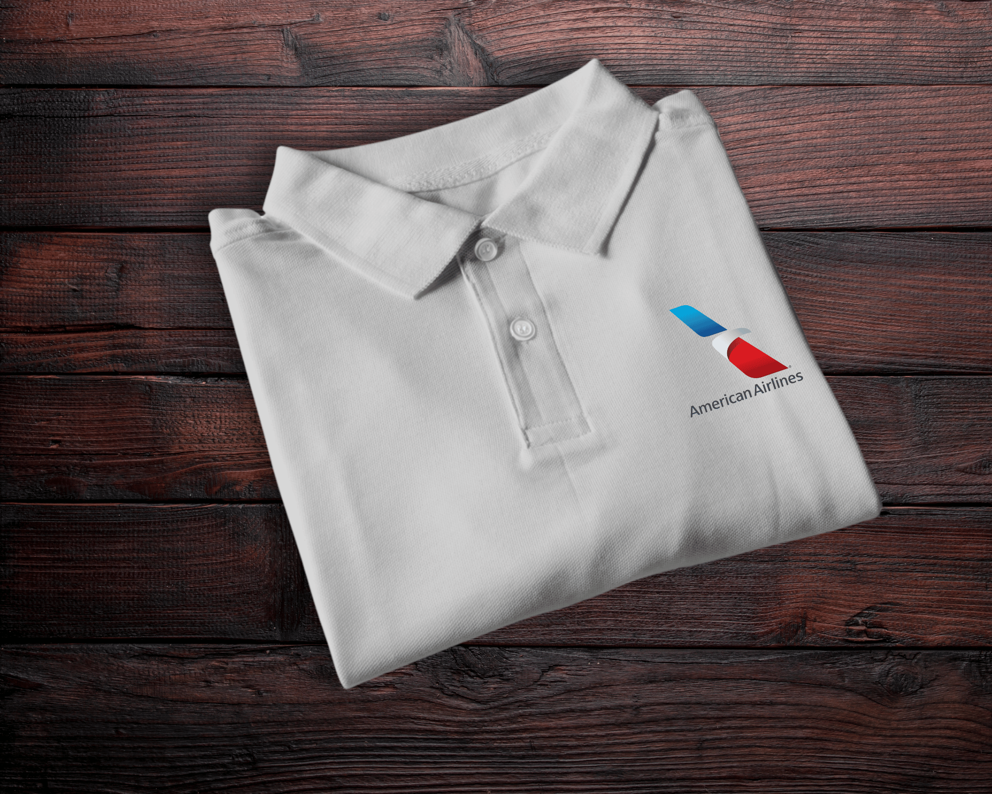 2013 AA Logo Cotton Embroidered Men's Polo