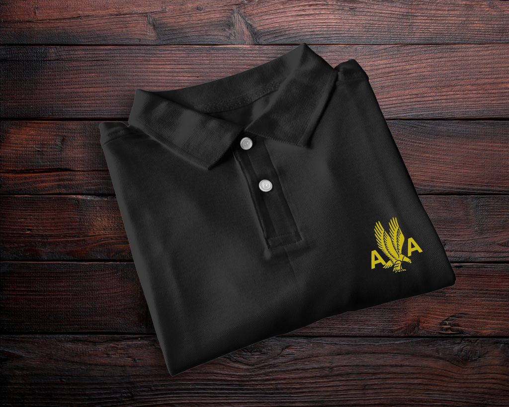 Men's Polo with American Airlines 1940's Logo